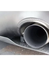 Verus Engineering Passenger Side Carbon Exhaust Cutout Cover BRZ/FRS/GT86 2013-2016                                     - A0061A - Image 3