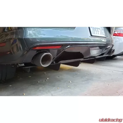 Verus Engineering Aluminum Black Rear Diffuser Ford Mustang (S550) 2015 - A0062A