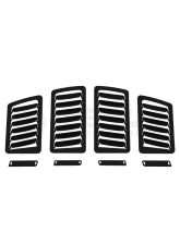 Verus Engineering Aluminum Black Slanted Hood Louver Kit BRZ/FRS/GT86 2012-2021                                     - A0065A-BLK - Image 9