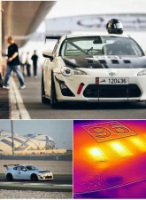 Verus Engineering Aluminum Black Slanted Hood Louver Kit BRZ/FRS/GT86 2012-2021                                     - A0065A-BLK - Image 2