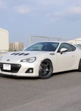 Verus Engineering Aluminum Black Slanted Hood Louver Kit BRZ/FRS/GT86 2012-2021                                     - A0065A-BLK - Image 8