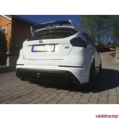 Verus Engineering Aluminum Powdered Black Rear Diffuser Ford Focus RS 2015-2020 - A0069A