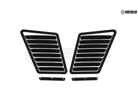 Verus Engineering Black Aluminum Hood Louver Kit Ford Focus RS/ST (MK3) 2012-2020