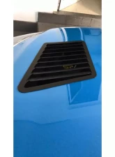 Verus Engineering Black Aluminum Hood Louver Kit Ford Focus RS/ST (MK3) 2012-2020                                     - A0079A-BLK - Image 3