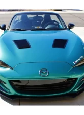 Verus Engineering  Black Aluminum Hood Louver Kit Mazda Miata MX5 (ND) 2016+                                     - A0080A-BLK - Image 2
