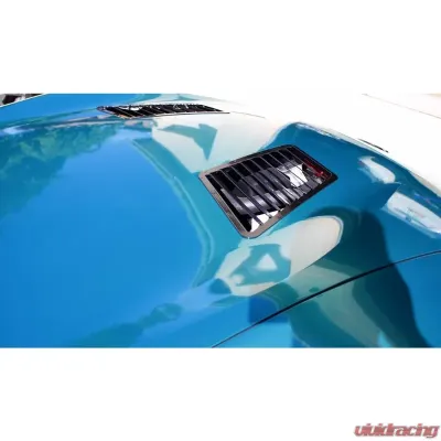 Verus Engineering  Black Aluminum Hood Louver Kit Mazda Miata MX5 (ND) 2016+ - A0080A-BLK