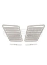 Verus Engineering  Raw Aluminum Hood Louver Kit Fiat 500 Abarth 2007+                                     - A0103A-BARE - Image 6