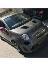 Verus Engineering  Black Aluminum Hood Louver Kit Fiat 500 Abarth 2007+                                     - A0103A-BLK - Image 3