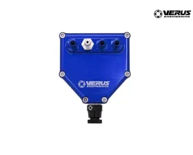 Verus Engineering Anodized Blue Air Oil Separator (AOS) Mazda Miata (MX-5) 2016-2023