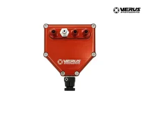 Verus Engineering Anodized Red Air Oil Separator (AOS) Mazda Miata (MX-5) 2016-2023