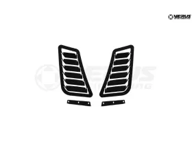 Verus Engineering Raw Aluminum Hood Louver Kit Golf R | GTI MK7 2010-2023