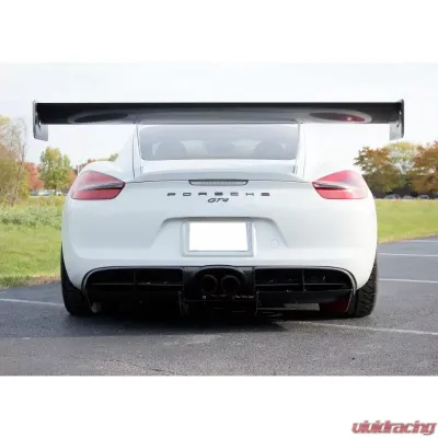 Verus Engineering Carbon Rear Diffuser Porsche 981 Cayman 2014-2016 - A0150A