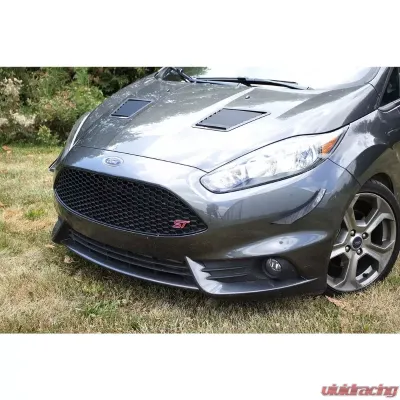 Verus Engineering Black Aluminum Hood Louver Kit Fiesta ST (MK7) 2013-2017 - A0155A-BARE