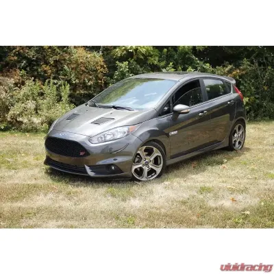 Verus Engineering Black Aluminum Hood Louver Kit Fiesta ST (MK7) 2013-2017 - A0155A-BARE