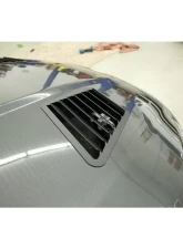 Verus Engineering Black Aluminum Hood Louver Kit Fiesta ST (MK7) 2013-2017                                     - A0155A-BARE - Image 4