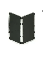 Verus Engineering Non-GT Hood Spec Rain Guard Kit Ford Mustang S550 2015+                                     - A0158A - Image 2