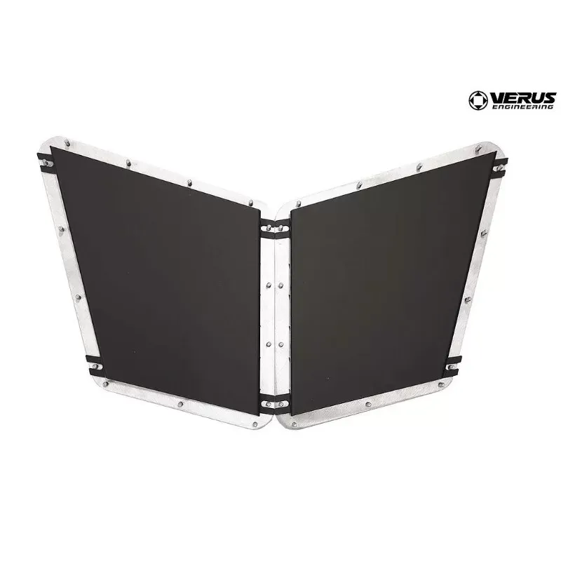 Verus Engineering Hood Louver Rain Guard Kit Ford Fiesta ST/Fiat 500 2008+ - A0159A