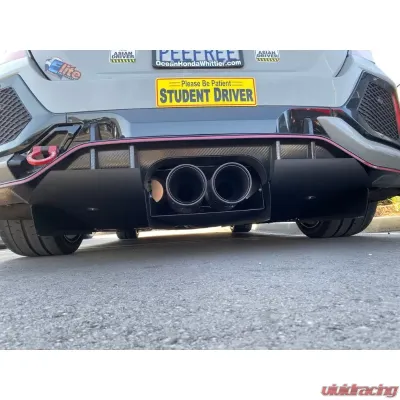 Verus Engineering Rear Diffuser Honda Civic Type R 2017-2021 - A0192A