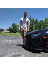 Verus Engineering Front Splitter Kit Honda Civic Type-R 2017                                     - A0193A - Image 6