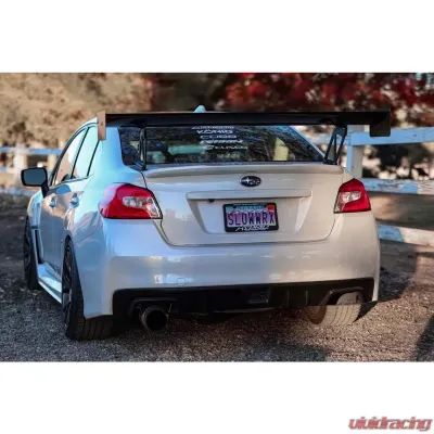 Verus Engineering UCW Rear Wing Kit with Carbon Endplates Subaru WRX (VA) 2014-2021 - A0197A-CRB