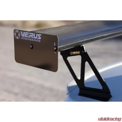 Verus Engineering UCW Rear Wing Kit with Carbon Endplates Subaru WRX (VA) 2014-2021 - A0197A-CRB