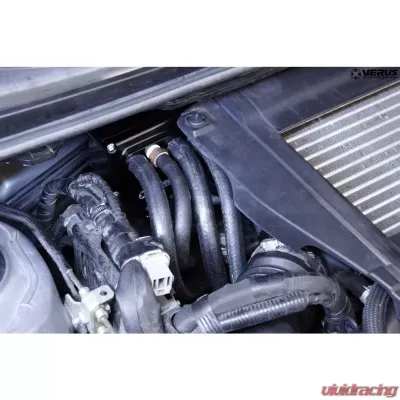 Verus Engineering Anodized Blue Air Oil Separator (AOS) Subaru WRX (VA) 2014-2021 - A0199A-BLU
