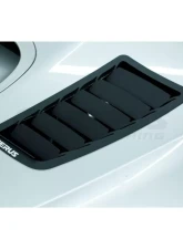 Verus Engineering Black Aluminum Hood Louver Kit Subaru WRX/STI (GR/GV) 2008+                                     - A0212A-BLK - Image 5