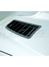 Verus Engineering Black Aluminum Hood Louver Kit Subaru WRX/STI (GR/GV) 2008+                                     - A0212A-BLK - Image 6