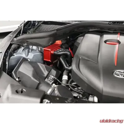 Verus Engineering Anodized Blue Air Oil Separator (AOS) Toyota Supra (MK5) 2020-2024 - A0228A-BLU
