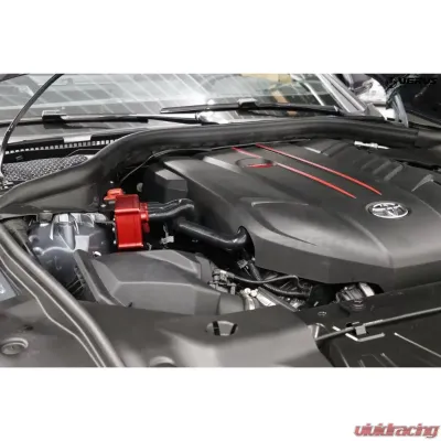 Verus Engineering Anodized Blue Air Oil Separator (AOS) Toyota Supra (MK5) 2020-2024 - A0228A-BLU
