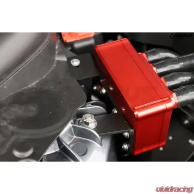 Verus Engineering Anodized Blue Air Oil Separator (AOS) Toyota Supra (MK5) 2020-2024 - A0228A-BLU