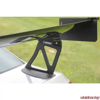 Verus Engineering UCW Rear Wing Kit with Carbon Endplates Subaru STI (GV) 2012 - A0229A-CRB