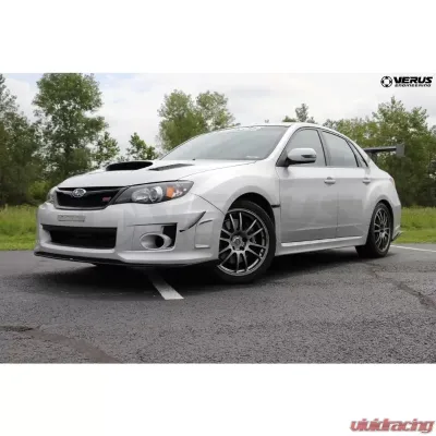 Verus Engineering UCW Rear Wing Kit with Carbon Endplates Subaru STI (GV) 2012 - A0229A-CRB