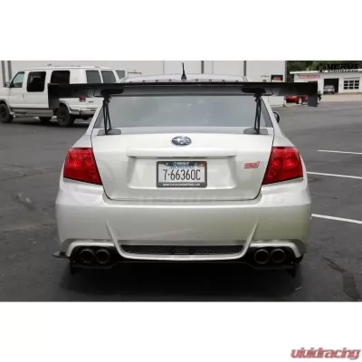 Verus Engineering UCW Rear Wing Kit with Carbon Endplates Subaru STI (GV) 2012 - A0229A-CRB