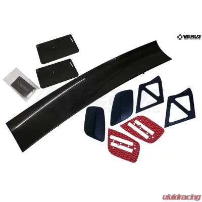 Verus Engineering UCW Rear Wing Kit with Carbon Endplates Subaru STI (VA) 2014-2021 - A0235A