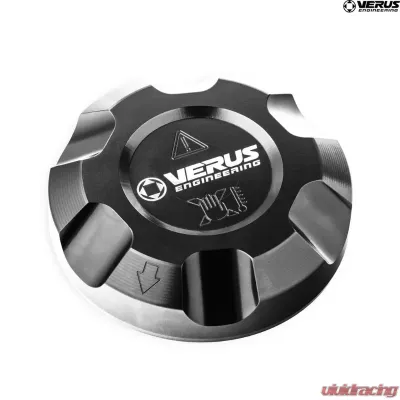 Verus Engineering Anodized Black Coolant Cap Toyota Supra (A90) 2020-2024 - A0247A-BLK