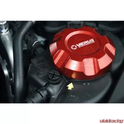 Verus Engineering Anodized Black Coolant Cap Toyota Supra (A90) 2020-2024 - A0247A-BLK