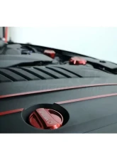 Verus Engineering Anodized Blue Engine Bay Fluid Cap Kit Toyota Supra (Mk5) 2020-2024                                     - A0254A-BLU - Image 3