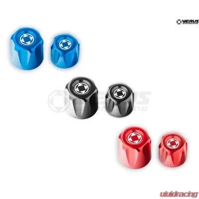 Verus Engineering Anodized Blue AC Cap Kit Toyota Supra (MK5) 2020-2024 - A0255A-BLU