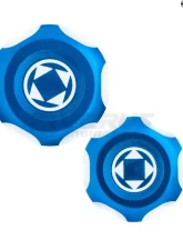 Verus Engineering Anodized Blue AC Cap Kit Toyota Supra (MK5) 2020-2024                                     - A0255A-BLU - Image 2