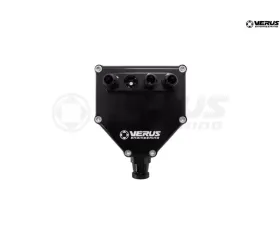 Verus Engineering Anodized Black Air Oil Separator (AOS) Subaru STI (GR/GV) 2008+