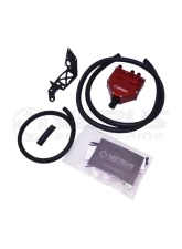 Verus Engineering Anodized Red Air Oil Separator (AOS) Subaru STI (GR/GV) 2008+                                     - A0259A-RED - Image 2