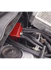 Verus Engineering Anodized Red Air Oil Separator (AOS) Subaru STI (GR/GV) 2008+                                     - A0259A-RED - Image 5