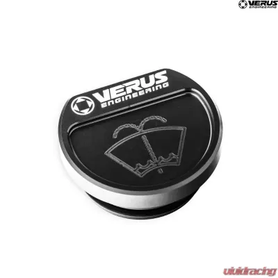 Verus Engineering Anodized Black Windshield Washer Fluid Reservoir Cap Toyota Supra (MK5) 2020-2024 - A0260A-BLK