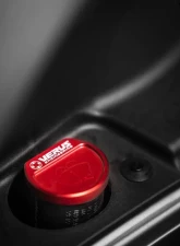 Verus Engineering Anodized Red Windshield Washer Fluid Reservoir Cap Toyota Supra (MK5) 2020-2024                                     - A0260A-RED - Image 5