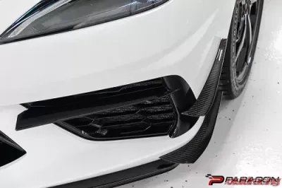 Verus Engineering Dual Elements Dive Plane / Canard Kit Chevrolet C8 Corvette 2020-2024 - A0265A