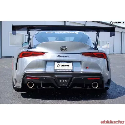 Verus Engineering Carbon Polyweave Rear Spat Kit Toyota Supra (MK5) 2020-2024 - A0268A
