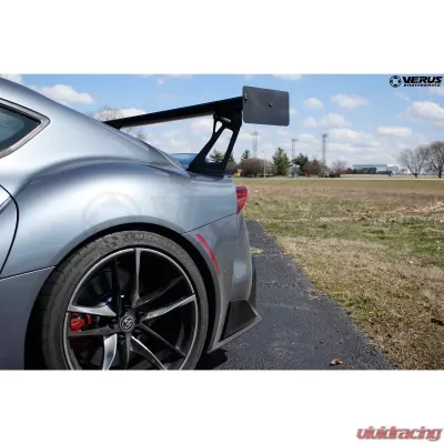 Verus Engineering Carbon Polyweave Rear Spat Kit Toyota Supra (MK5) 2020-2024 - A0268A