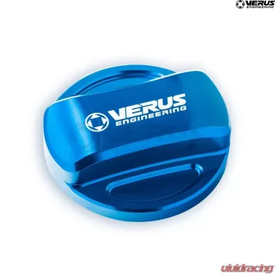 Verus Engineering Anodized Blue Gas Cap Cover Toyota Supra (MK5) 2020-2024 - A0269A-BLU