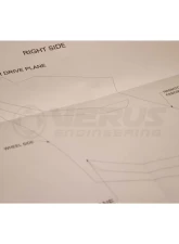 Verus Engineering Dual Element Dive Plane (Canard) Kit Ford Mustang Shelby GT350 2015+                                     - A0276A - Image 3